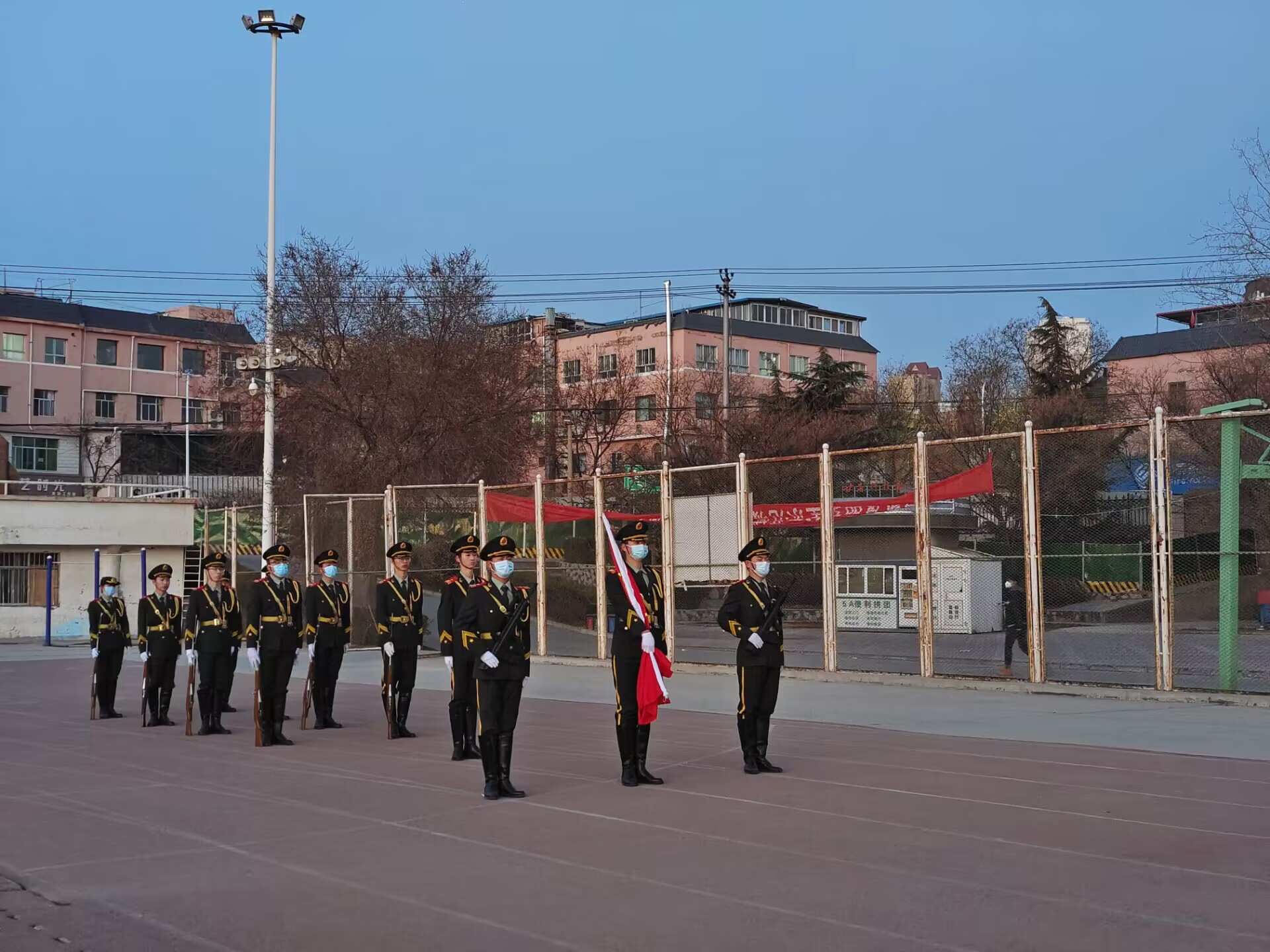 电气工程学院升旗仪式